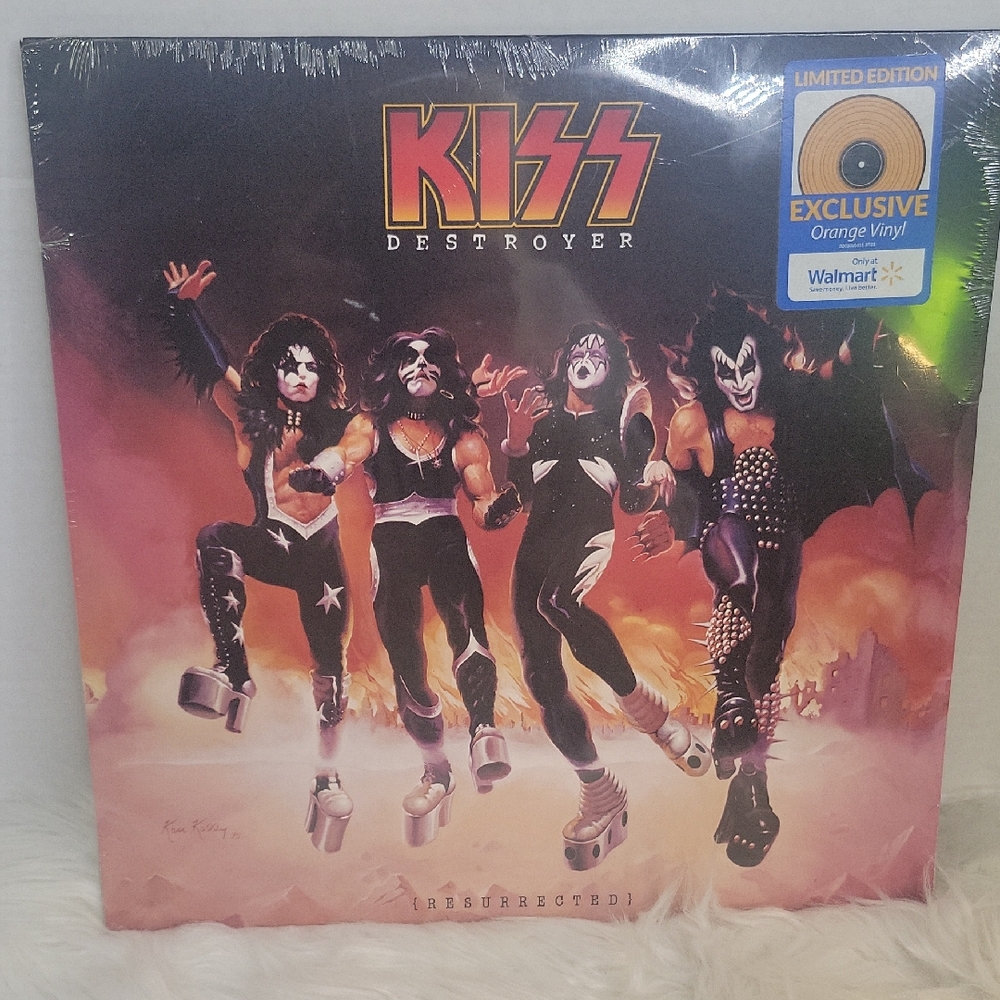 Kiss-Destroyer (Resurrected) Limited Edition Orange Vinyl LP Sealed‎ NWOT
